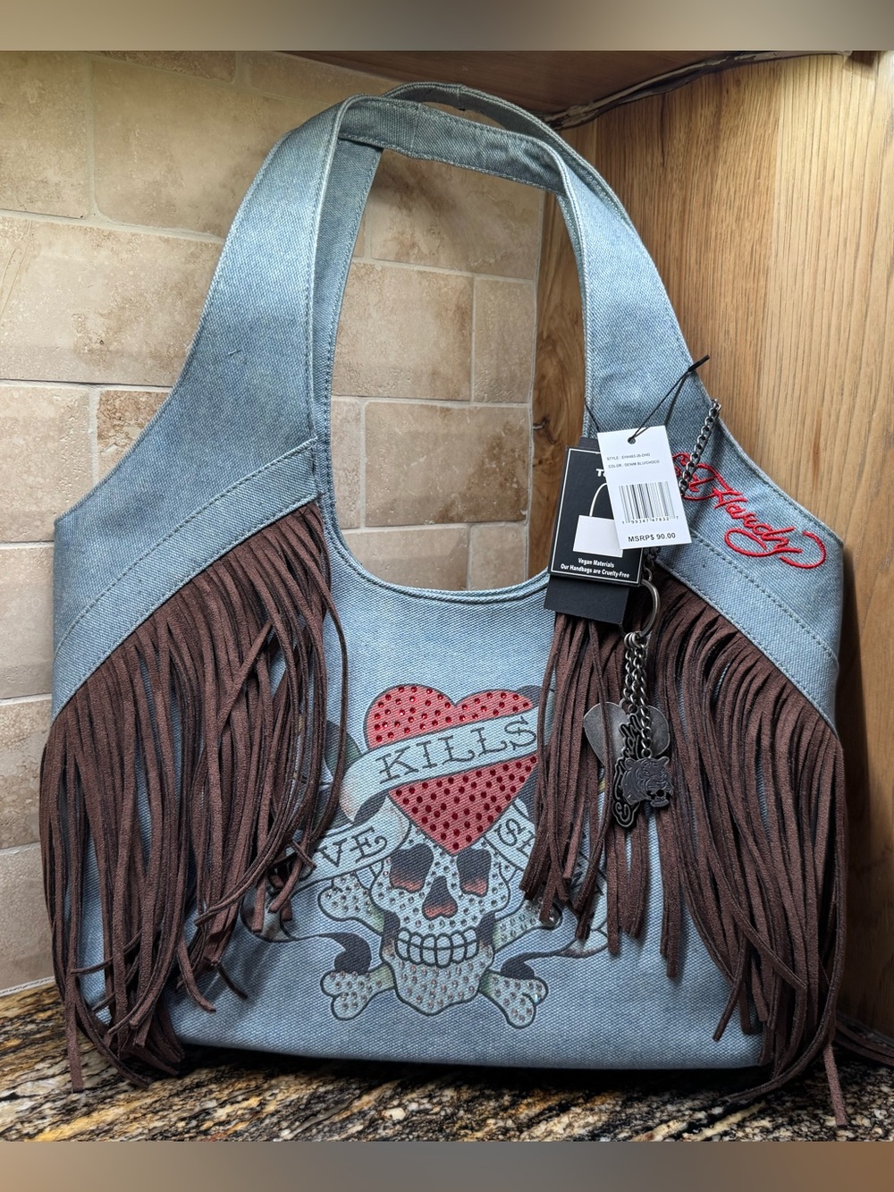 Blue Denim Ed Hardy